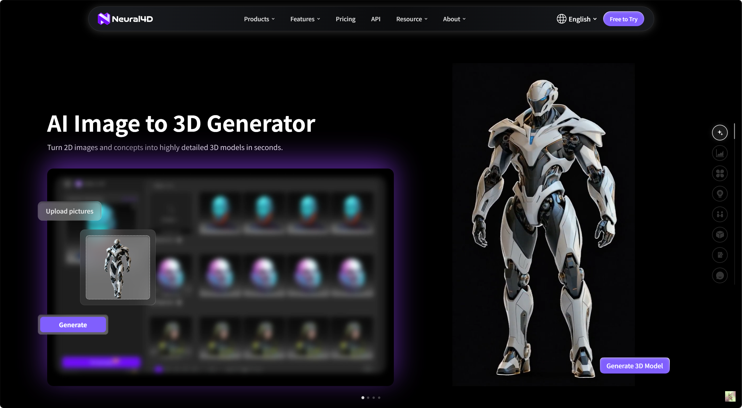 Neural4D