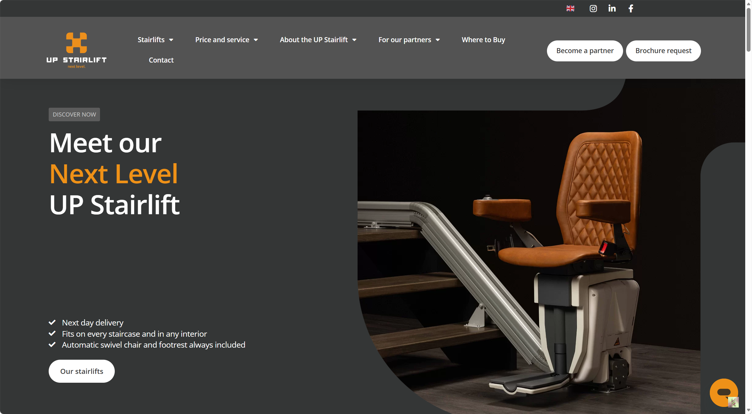 UP STAIRLIFT