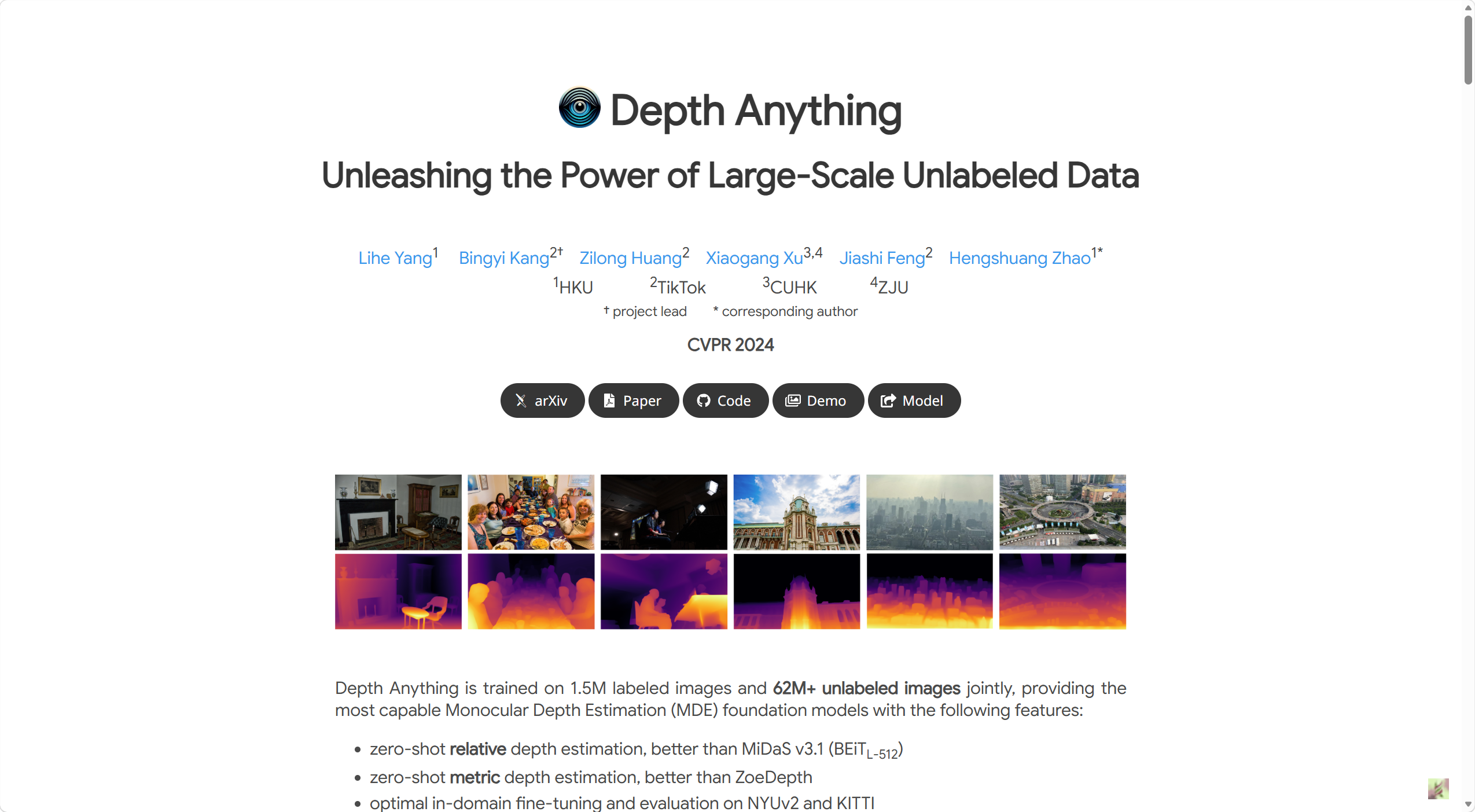 Depth Anything